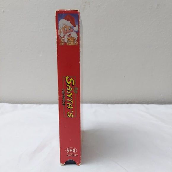 Santa's Surprise VHS 4 Animated Movie Cartoon Vintage 1993 Kids Christmas Movie - Picture 4 of 6